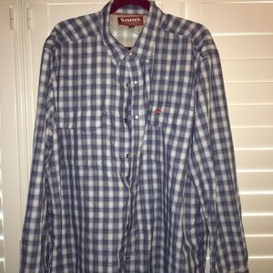 Simms Button-down breathable shirt